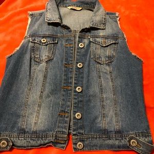Denim vest